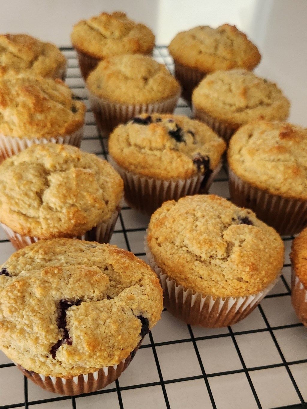 Gluten-Free Blueberry Muffins with Greek Yogurt (High-Protein &&nbsp;Easy)
