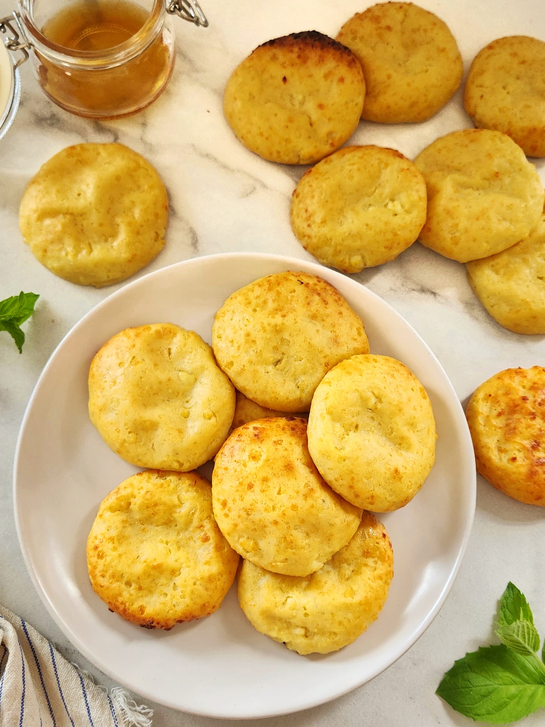 Baked Cottage Cheese Pancakes